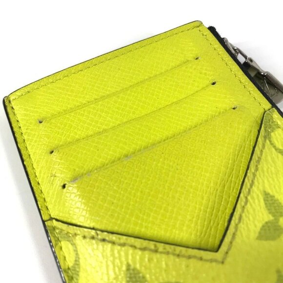 LOUIS VUITTON  Taigalama Coin card-holder Wallet Compact Wallet coin purse - Picture 8 of 13